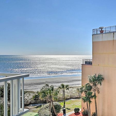 Beachfront Condo In Myrtle Beach With Pool Access Exteriör bild