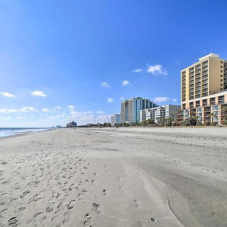 Beachfront Condo In Myrtle Beach With Pool Access Exteriör bild