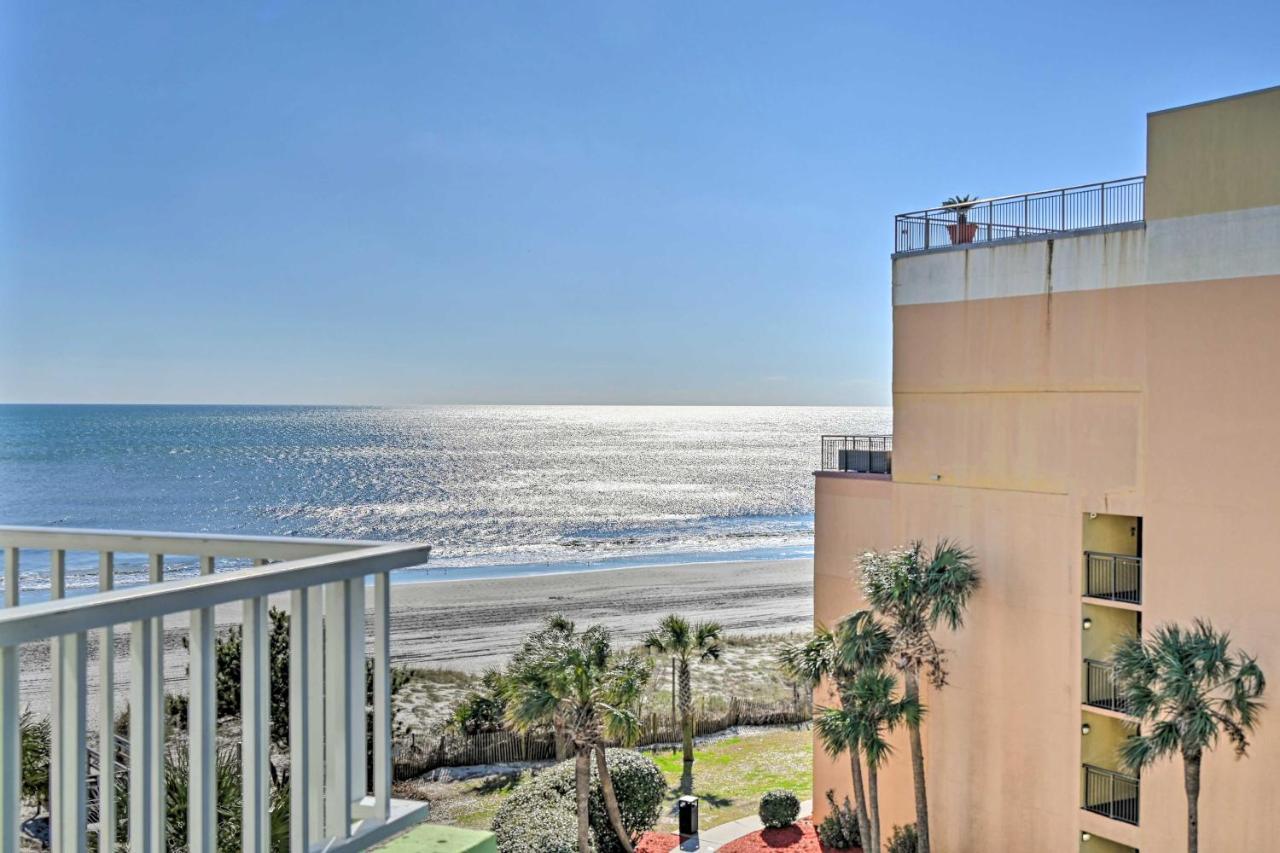 Beachfront Condo In Myrtle Beach With Pool Access Exteriör bild
