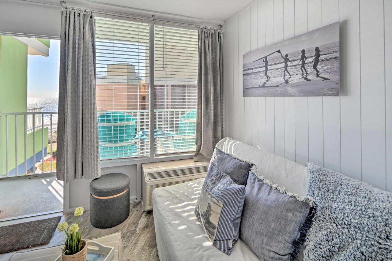 Beachfront Condo In Myrtle Beach With Pool Access Exteriör bild