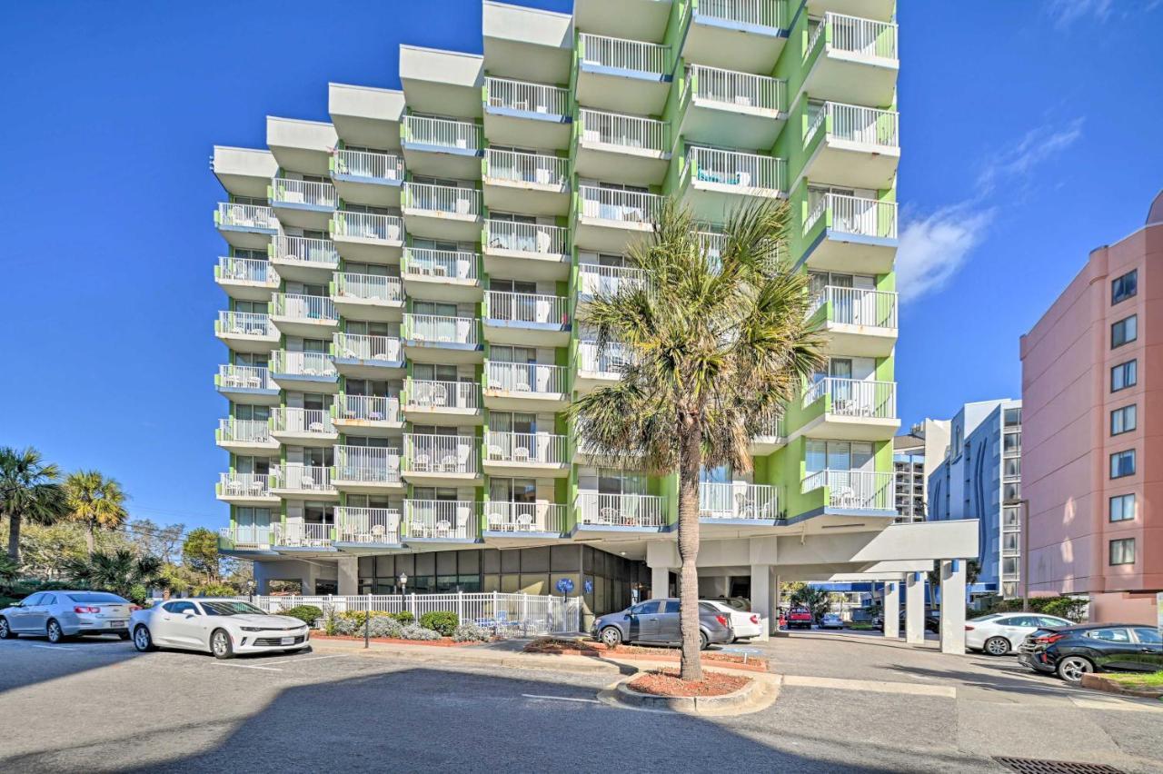 Beachfront Condo In Myrtle Beach With Pool Access Exteriör bild