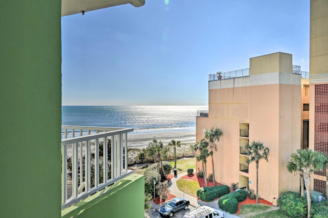 Beachfront Condo In Myrtle Beach With Pool Access Exteriör bild