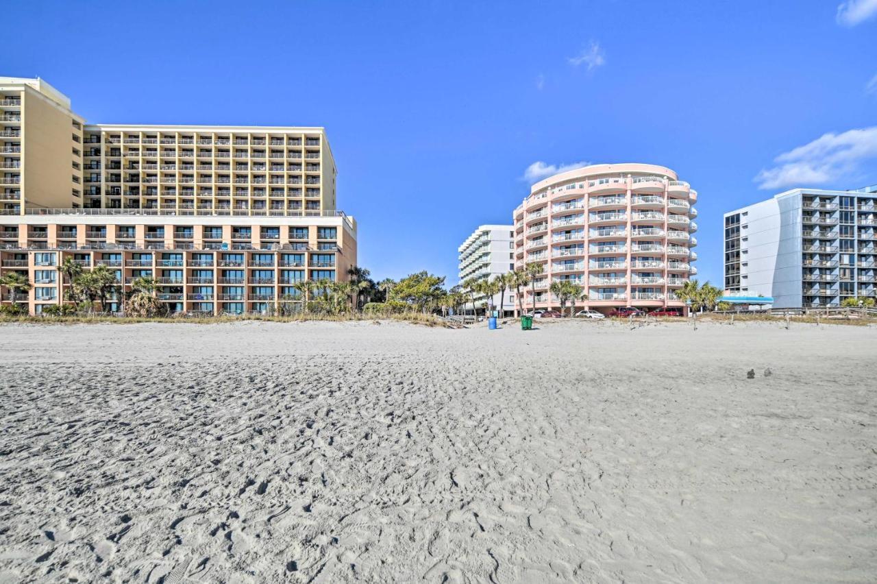 Beachfront Condo In Myrtle Beach With Pool Access Exteriör bild